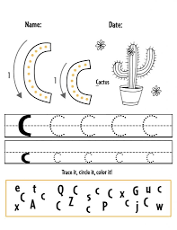 free letter tracing sheets for