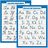 Amazon Com Abc Cursive Script Alphabet Poster Size Small