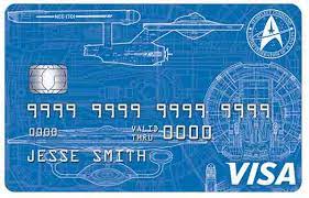 The trek credit card offers special financing 2 options that allow you to walk in and ride out. Star Trek Credit Cards Nasa Federal Credit Union