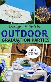 outdoor graduation party ideas on a