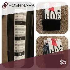 2 Pack Of Hue Black Tights 2 Pack Of Brand New In Package