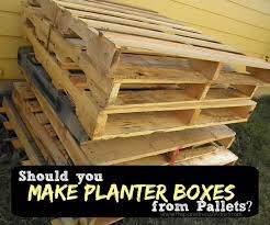 pallet is safe to use in the garden