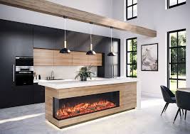 Cool Electric Fire Feature Walls How