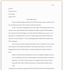 Mla Format Essay Template Five Things You Didnt Know