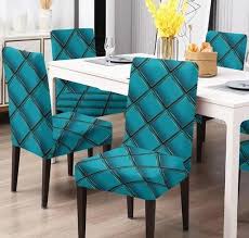 Stretchable Dining Chair Seat Covers