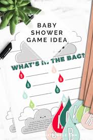 printable baby shower game idea free