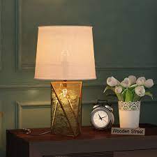 jewel antique glass table lamp