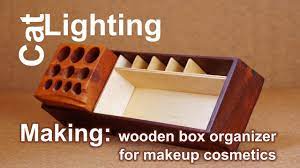 diy box organizer for makeup cosmetics