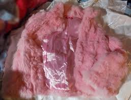 Ma Rs Mars Gyaru Pink Faux Fur Coat