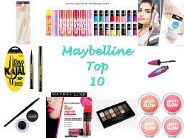 top 10 maybelline s available in