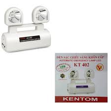 Đèn sạc chiếu sáng khẩn cấp Kentom KT402