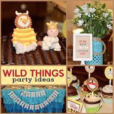where the wild things are baby shower