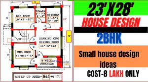 23 X 28 Sqft House Plans Ii 23 X 28