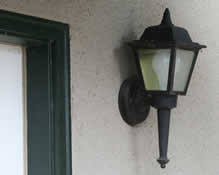replace a porch light fixture