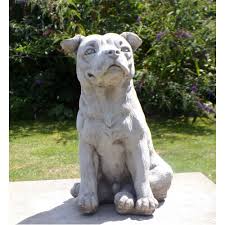 Staffordshire Bull Terrier Dog Statue