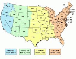 54 Unfolded Time Zone Pacific To Eastern