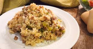 easy sausage and rice cerole recipe
