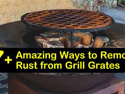 remove rust from grill grates