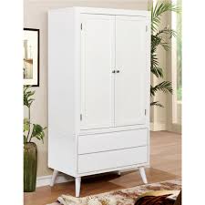 Free shipping on prime eligible orders. Furniture Of America Fopp Mid Century Solid Wood Armoire 99 00 Outlet