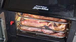 air fried bacon power air fryer oven