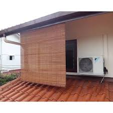 exterior bamboo blinds