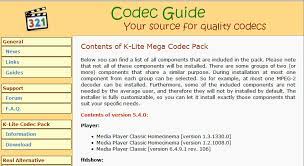 K lite codec free download windows xp. K Lite Codec Pack Standard 16 3 0 Free Download Software Reviews Downloads News Free Trials Freeware And Full Commercial Software Downloadcrew