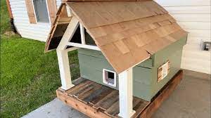 25 Free Diy Outdoor Cat House Plans