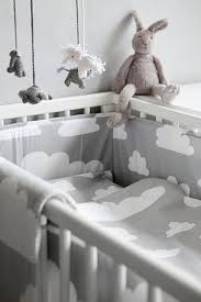grey and blue cot bedding clothing