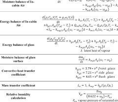 Thermodynamic Balance Equations