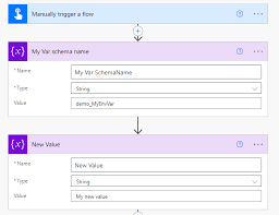 set environment variables with