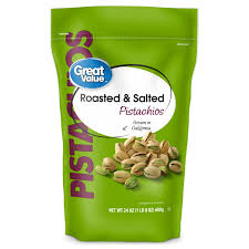 great value roasted salted pistachios
