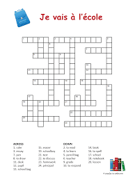 Browse french crossword puzzles resources on teachers pay teachers, a marketplace trusted by millions of teachers for original . French 1