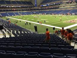 section 128 at alamodome