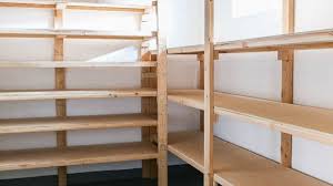 Build Storage Shelves For A Basement