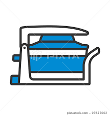 Electric Convection Oven Icon Stock