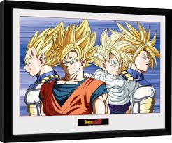 The dragon ball franchise is heading back to movie theaters. Dragon Ball Z Group Framed Poster Buy At Europosters