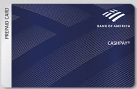 bank of america cashpay prepaid visa