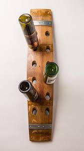 Banded 12 Bottle Wall Wine Rack