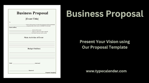business proposal templates