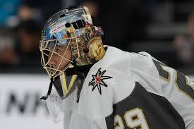 A goaltender mask, commonly referred to as a hockey mask or a goalie mask, is a mask worn by ice hockey, inline hockey, field hockey, bandy and floorball goaltenders to protect the head from injury. Vegas Golden Knights Should Start Marc Andre Fleury In Game 7