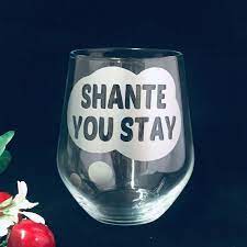 Stay Rupaul Themed Stemless Wine Glass