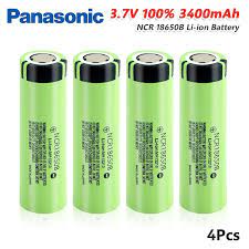 Nóng Panasonic Ban Đầu Pin Sạc NCR18650B 3.7 V 3400Mah 18650 Dòng Cao Pin  Lithium Cho Đèn Pin|Rechargeable Batteries