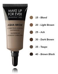 make up for ever aqua brow corrector