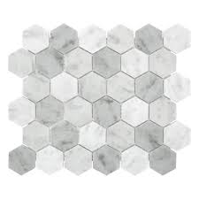 2in Mosaic Tile Recycled Glass Marble