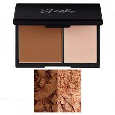 powder sleek makeup face contour kit