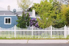 wooden fence with paint