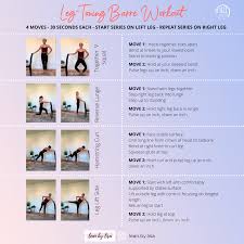 four barre exercises that will tone