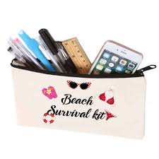 canvas cosmetic bags whole