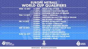 Wales Netball World Cup Fixtures gambar png