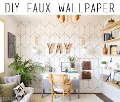 Diy Wallpaper Bedroom Diy Sharpie Wall